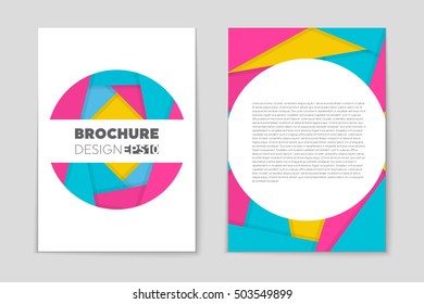 Abstract vector layout background set. For art template design, list, page, mockup brochure theme style, banner, idea, cover, booklet, print, flyer, book, blank, card, ad, sign, sheet, flyer, a4.