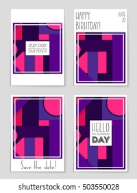 Abstract vector layout background set. For art template design, list, page, mockup brochure theme style, banner, idea, cover, booklet, print, flyer, book, blank, card, ad, sign, sheet, flyer, a4.