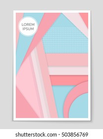 Abstract vector layout background set. For art template design, list, page, mockup brochure theme style, banner, idea, cover, booklet, print, flyer, book, blank, card, ad, sign, sheet, flyer, a4.