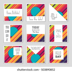 Abstract vector layout background set. For art template design, list, page, mockup brochure theme style, banner, idea, cover, booklet, print, flyer, book, blank, card, ad, sign, sheet, flyer, a4.