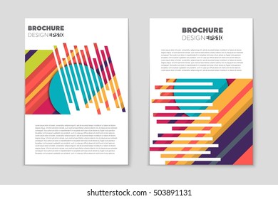 Abstract vector layout background set. For art template design, list, page, mockup brochure theme style, banner, idea, cover, booklet, print, flyer, book, blank, card, ad, sign, sheet, flyer, a4.