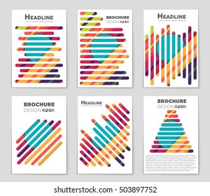 Abstract vector layout background set. For art template design, list, page, mockup brochure theme style, banner, idea, cover, booklet, print, flyer, book, blank, card, ad, sign, sheet, flyer, a4.