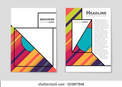 Abstract vector layout background set. For art template design, list, page, mockup brochure theme style, banner, idea, cover, booklet, print, flyer, book, blank, card, ad, sign, sheet, flyer, a4.