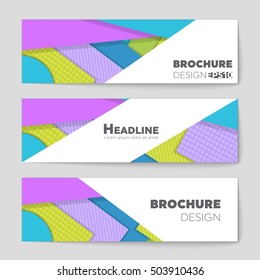 Abstract vector layout background set. For art template design, list, page, mockup brochure theme style, banner, idea, cover, booklet, print, flyer, book, blank, card, ad, sign, sheet, flyer, a4.