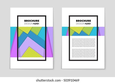 Abstract vector layout background set. For art template design, list, page, mockup brochure theme style, banner, idea, cover, booklet, print, flyer, book, blank, card, ad, sign, sheet, flyer, a4.