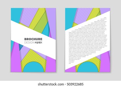 Abstract vector layout background set. For art template design, list, page, mockup brochure theme style, banner, idea, cover, booklet, print, flyer, book, blank, card, ad, sign, sheet, flyer, a4.