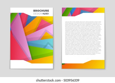 Abstract vector layout background set. For art template design, list, page, mockup brochure theme style, banner, idea, cover, booklet, print, flyer, book, blank, card, ad, sign, sheet, flyer, a4.