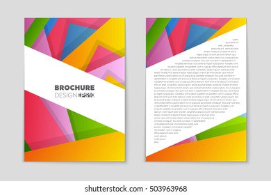 Abstract vector layout background set. For art template design, list, page, mockup brochure theme style, banner, idea, cover, booklet, print, flyer, book, blank, card, ad, sign, sheet, flyer, a4.