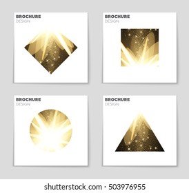 Abstract vector layout background set. For art template design, list, page, mockup brochure theme style, banner, idea, cover, booklet, print, flyer, book, blank, card, ad, sign, sheet, flyer, a4.
