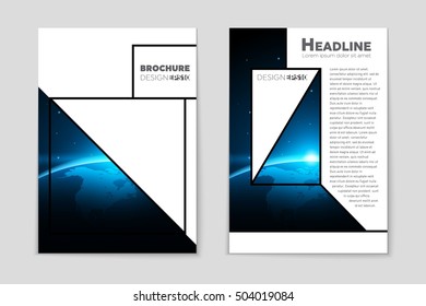 Abstract vector layout background set. For art template design, list, page, mockup brochure theme style, banner, idea, cover, booklet, print, flyer, book, blank, card, ad, sign, sheet, flyer, a4.