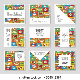 Abstract vector layout background set. For art template design, list, page, mockup brochure theme style, banner, idea, cover, booklet, print, flyer, book, blank, card, ad, sign, sheet, flyer, a4.