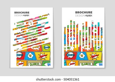 Abstract vector layout background set. For art template design, list, page, mockup brochure theme style, banner, idea, cover, booklet, print, flyer, book, blank, card, ad, sign, sheet, flyer, a4.