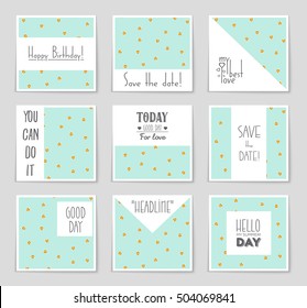 Abstract vector layout background set. For art template design, list, page, mockup brochure theme style, banner, idea, cover, booklet, print, flyer, book, blank, card, ad, sign, sheet, flyer, a4.