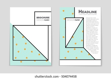 Abstract vector layout background set. For art template design, list, page, mockup brochure theme style, banner, idea, cover, booklet, print, flyer, book, blank, card, ad, sign, sheet, flyer, a4.