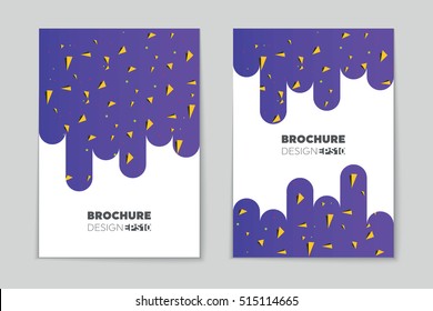 Abstract vector layout background set. For art template design, list, page, mockup brochure theme style, banner, idea, cover, booklet, print, flyer, book, blank, card, ad, sign, sheet, flyer, a4.