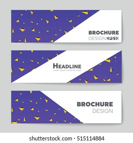 Abstract vector layout background set. For art template design, list, page, mockup brochure theme style, banner, idea, cover, booklet, print, flyer, book, blank, card, ad, sign, sheet, flyer, a4.