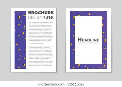 Abstract vector layout background set. For art template design, list, page, mockup brochure theme style, banner, idea, cover, booklet, print, flyer, book, blank, card, ad, sign, sheet, flyer, a4.