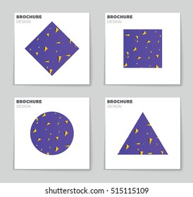 Abstract vector layout background set. For art template design, list, page, mockup brochure theme style, banner, idea, cover, booklet, print, flyer, book, blank, card, ad, sign, sheet, flyer, a4.