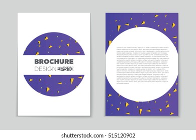 Abstract vector layout background set. For art template design, list, page, mockup brochure theme style, banner, idea, cover, booklet, print, flyer, book, blank, card, ad, sign, sheet, flyer, a4.