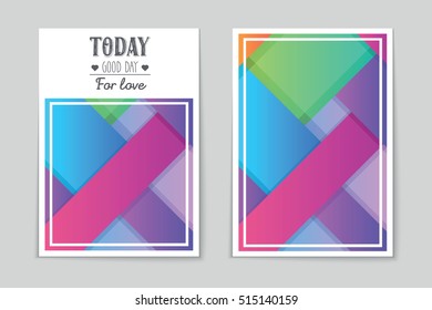 Abstract vector layout background set. For art template design, list, page, mockup brochure theme style, banner, idea, cover, booklet, print, flyer, book, blank, card, ad, sign, sheet, flyer, a4.