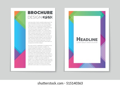 Abstract vector layout background set. For art template design, list, page, mockup brochure theme style, banner, idea, cover, booklet, print, flyer, book, blank, card, ad, sign, sheet, flyer, a4.