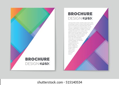 Abstract vector layout background set. For art template design, list, page, mockup brochure theme style, banner, idea, cover, booklet, print, flyer, book, blank, card, ad, sign, sheet, flyer, a4.