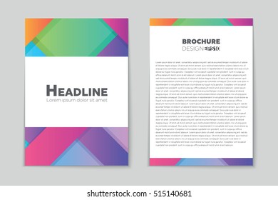 Abstract vector layout background set. For art template design, list, page, mockup brochure theme style, banner, idea, cover, booklet, print, flyer, book, blank, card, ad, sign, sheet, flyer, a4.