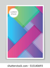 Abstract vector layout background set. For art template design, list, page, mockup brochure theme style, banner, idea, cover, booklet, print, flyer, book, blank, card, ad, sign, sheet, flyer, a4.