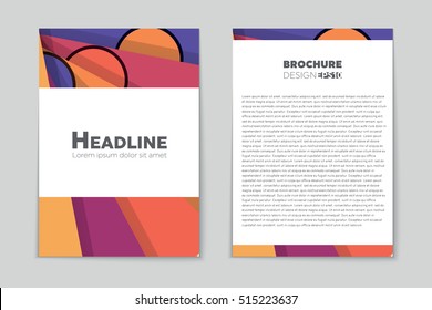 Abstract vector layout background set. For art template design, list, page, mockup brochure theme style, banner, idea, cover, booklet, print, flyer, book, blank, card, ad, sign, sheet, flyer, a4.