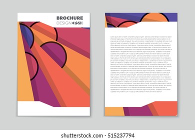 Abstract vector layout background set. For art template design, list, page, mockup brochure theme style, banner, idea, cover, booklet, print, flyer, book, blank, card, ad, sign, sheet, flyer, a4.