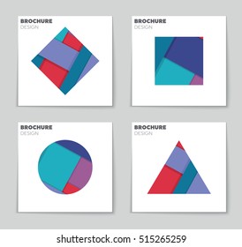 Abstract vector layout background set. For art template design, list, page, mockup brochure theme style, banner, idea, cover, booklet, print, flyer, book, blank, card, ad, sign, sheet, flyer, a4.