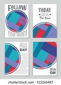 Abstract vector layout background set. For art template design, list, page, mockup brochure theme style, banner, idea, cover, booklet, print, flyer, book, blank, card, ad, sign, sheet, flyer, a4.