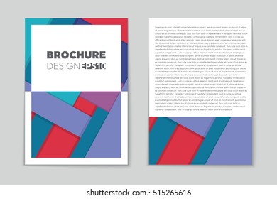 Abstract vector layout background set. For art template design, list, page, mockup brochure theme style, banner, idea, cover, booklet, print, flyer, book, blank, card, ad, sign, sheet, flyer, a4.