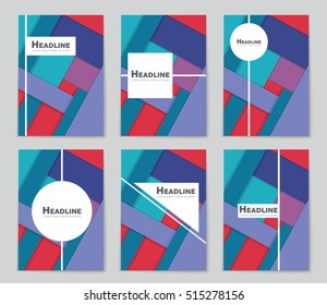 Abstract vector layout background set. For art template design, list, page, mockup brochure theme style, banner, idea, cover, booklet, print, flyer, book, blank, card, ad, sign, sheet, flyer, a4.