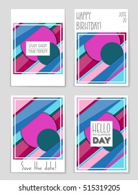 Abstract vector layout background set. For art template design, list, page, mockup brochure theme style, banner, idea, cover, booklet, print, flyer, book, blank, card, ad, sign, sheet, flyer, a4.
