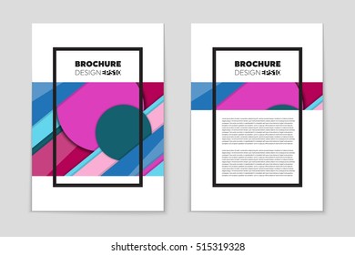 Abstract vector layout background set. For art template design, list, page, mockup brochure theme style, banner, idea, cover, booklet, print, flyer, book, blank, card, ad, sign, sheet, flyer, a4.