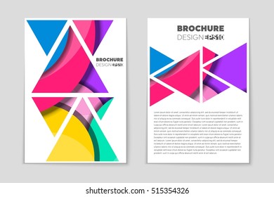 Abstract vector layout background set. For art template design, list, page, mockup brochure theme style, banner, idea, cover, booklet, print, flyer, book, blank, card, ad, sign, sheet, flyer, a4.