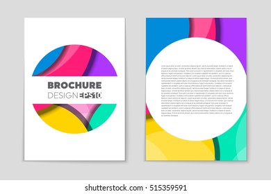 Abstract vector layout background set. For art template design, list, page, mockup brochure theme style, banner, idea, cover, booklet, print, flyer, book, blank, card, ad, sign, sheet, flyer, a4.