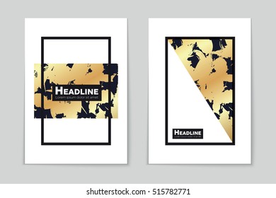 Abstract vector layout background set. For art template design, list, page, mockup brochure theme style, banner, idea, cover, booklet, print, flyer, book, blank, card, ad, sign, sheet, flyer, a4.