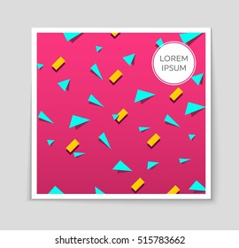 Abstract vector layout background set. For art template design, list, page, mockup brochure theme style, banner, idea, cover, booklet, print, flyer, book, blank, card, ad, sign, sheet, flyer, a4.