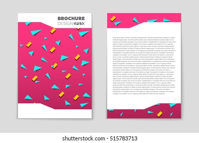 Abstract vector layout background set. For art template design, list, page, mockup brochure theme style, banner, idea, cover, booklet, print, flyer, book, blank, card, ad, sign, sheet, flyer, a4.