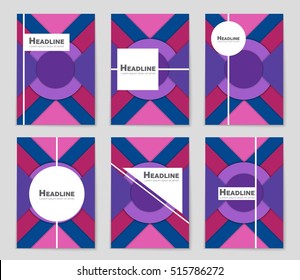 Abstract vector layout background set. For art template design, list, page, mockup brochure theme style, banner, idea, cover, booklet, print, flyer, book, blank, card, ad, sign, sheet, flyer, a4.
