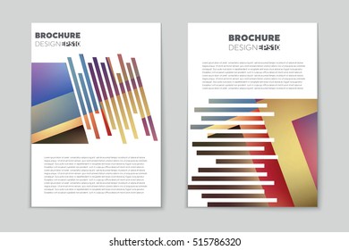 Abstract vector layout background set. For art template design, list, page, mockup brochure theme style, banner, idea, cover, booklet, print, flyer, book, blank, card, ad, sign, sheet, flyer, a4.