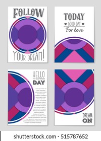 Abstract vector layout background set. For art template design, list, page, mockup brochure theme style, banner, idea, cover, booklet, print, flyer, book, blank, card, ad, sign, sheet, flyer, a4.