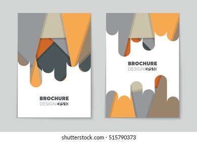 Abstract vector layout background set. For art template design, list, page, mockup brochure theme style, banner, idea, cover, booklet, print, flyer, book, blank, card, ad, sign, sheet, flyer, a4.
