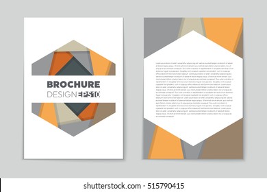 Abstract vector layout background set. For art template design, list, page, mockup brochure theme style, banner, idea, cover, booklet, print, flyer, book, blank, card, ad, sign, sheet, flyer, a4.