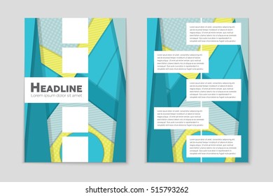 Abstract vector layout background set. For art template design, list, page, mockup brochure theme style, banner, idea, cover, booklet, print, flyer, book, blank, card, ad, sign, sheet, flyer, a4.