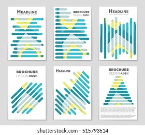 Abstract vector layout background set. For art template design, list, page, mockup brochure theme style, banner, idea, cover, booklet, print, flyer, book, blank, card, ad, sign, sheet, flyer, a4.