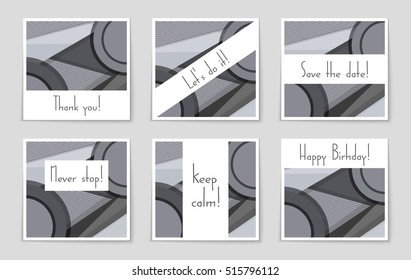 Abstract vector layout background set. For art template design, list, page, mockup brochure theme style, banner, idea, cover, booklet, print, flyer, book, blank, card, ad, sign, sheet, flyer, a4.