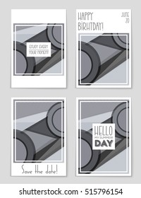 Abstract vector layout background set. For art template design, list, page, mockup brochure theme style, banner, idea, cover, booklet, print, flyer, book, blank, card, ad, sign, sheet, flyer, a4.